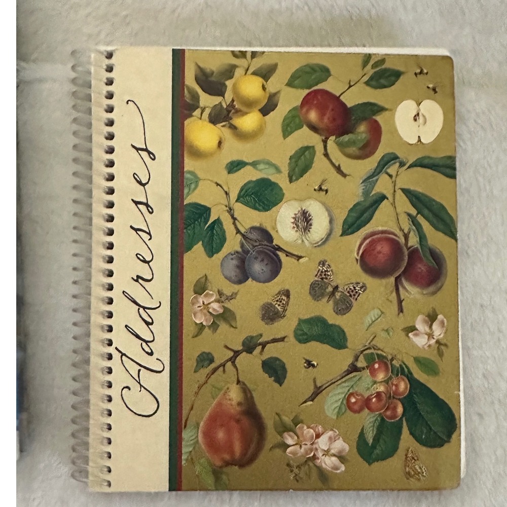 DaySpring Devotional Journal & Address Book Set Blue Botanical Excellent 2pc - Picture 8 of 10